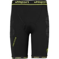 uhlsport Bionikframe ungepolsterte Torwart-Tights Herren schwarz/fluo gelb M von uhlsport