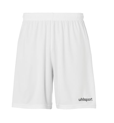 uhlsport Center Basic Kurze Hose ohne Innenslip, Größe:S, Farbe:weiß von uhlsport