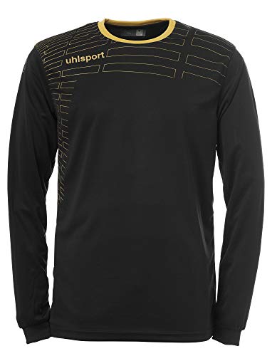 uhlsport Damen Match (Hemd&Shorts) Ls Team Kit, Schwarz (schwarz/Gold), L von uhlsport