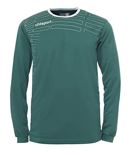 uhlsport Damen Match (Hemd&Shorts) Ls Team Kit, grün (lagune/Weiß), XL von uhlsport
