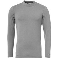 uhlsport Distinction langarm Funktionsshirt dark grey melange XL von uhlsport