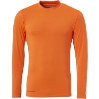 uhlsport Distinction langarm Funktionsshirt fluo orange 140 von uhlsport