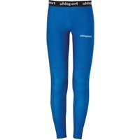 uhlsport Distinction Pro Long Tights Unterziehhose azurblau XL von uhlsport