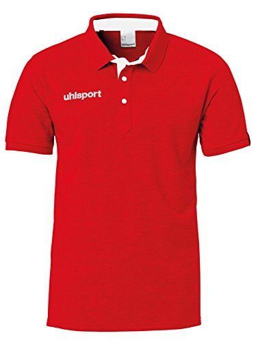 Uhlsport Herren Essential Prime Polo Shirt Poloshirt, rot, XXXL von uhlsport