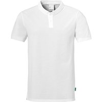 uhlsport Essential Poloshirt Prime Herren 112 - weiß L von uhlsport