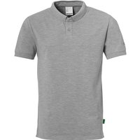 uhlsport Essential Poloshirt Prime Herren 213 - dark grau melange XL von uhlsport