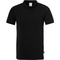uhlsport Essential Poloshirt Prime Herren 222 - schwarz M von uhlsport