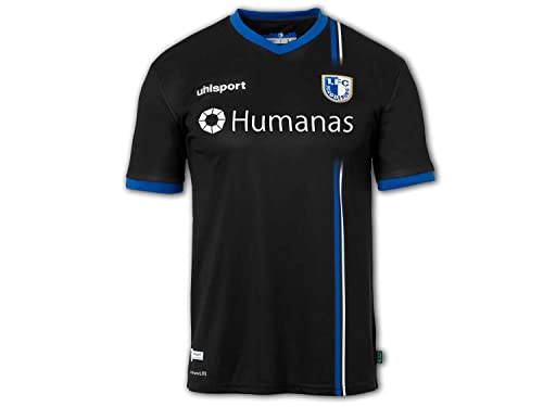 uhlsport FCM Away Shirt 22 23 schwarz 1. FC Magdeburg Auswärtstrikot Away Jersey, Größe:5XL von uhlsport