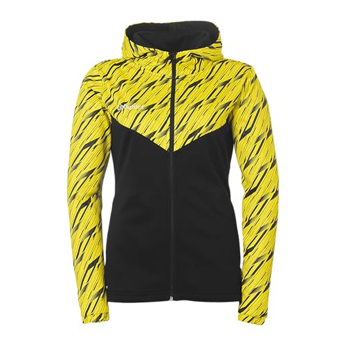 uhlsport Fußball Progressive 28 Multi Hood Jacke - Damen-Trainings-Jacke Sport-Jacke Sweat-Shirt mit Kapuze und Stehkragen von uhlsport
