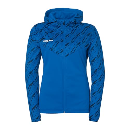 uhlsport Damen Progressive 28 Multi Hood Sport-Jacke, Azurblau, M EU von uhlsport