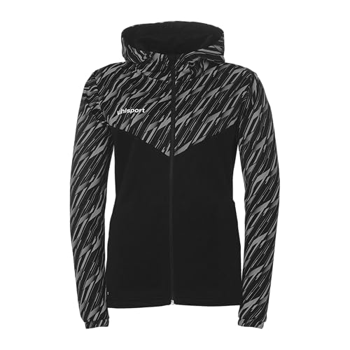 uhlsport Fußball Progressive 28 Multi Hood Jacke - Damen-Trainings-Jacke Sport-Jacke Sweat-Shirt mit Kapuze und Stehkragen von uhlsport