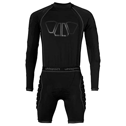uhlsport Fußball - Teamsport Textil - TW-Overalls Bionikframe Bodysuit schwarz 2XL von uhlsport