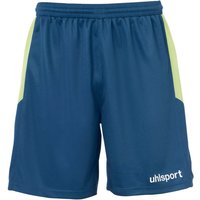 uhlsport GOAL Shorts Kinder petrol/flash grün 116 von uhlsport