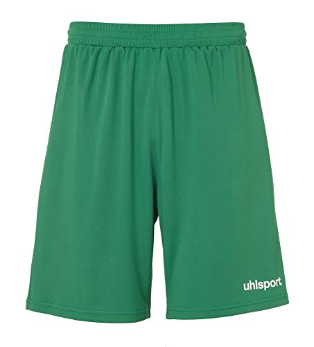 uhlsport Herren Center Basic Shorts, grün/Weiß, M von uhlsport