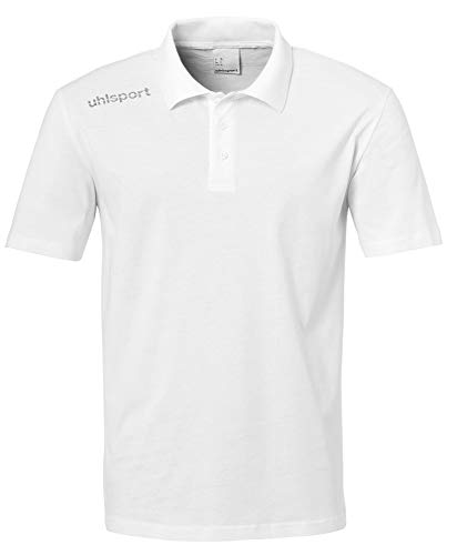 uhlsport Herren Essential Polo Shirt Poloshirt, weiß, XXXL von uhlsport