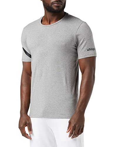 uhlsport Herren Essential Pro T-Shirt, Dark grau Melange, x_l von uhlsport