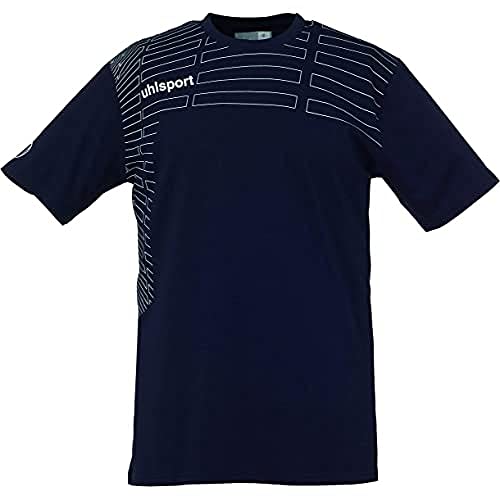 uhlsport Herren Match Training T-Shirt, Schwarz/Gold, S von uhlsport