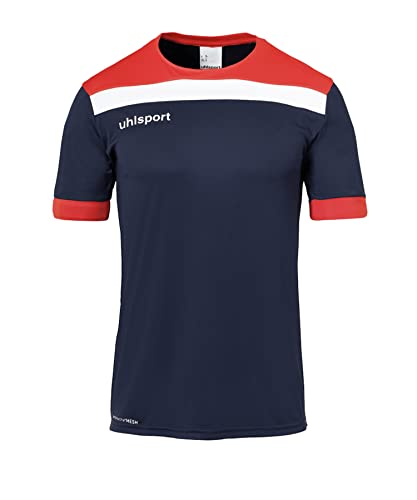 uhlsport Herren Offense 23 Trikot, Marine/Rot/Weiß, L von uhlsport