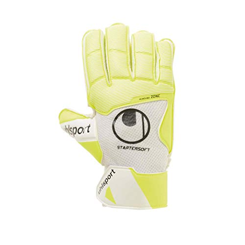 uhlsport Herren Pure Alliance Torwart-Handschuhe, weiß/Fluo gelb/Schwarz, 3.5 von uhlsport
