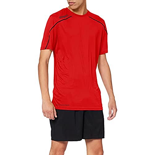 uhlsport Kempa Herren Stream 22 Trikot, rot/Schwarz, M von uhlsport