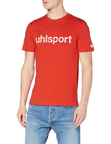 uhlsport Herren T-Shirt Essential Promo, rot, XXS/XS von uhlsport