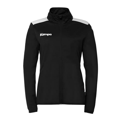 Kempa Damen Emotion 27 Poly Sport-Jacke, Schwarz/Weiß, XXL EU von Kempa