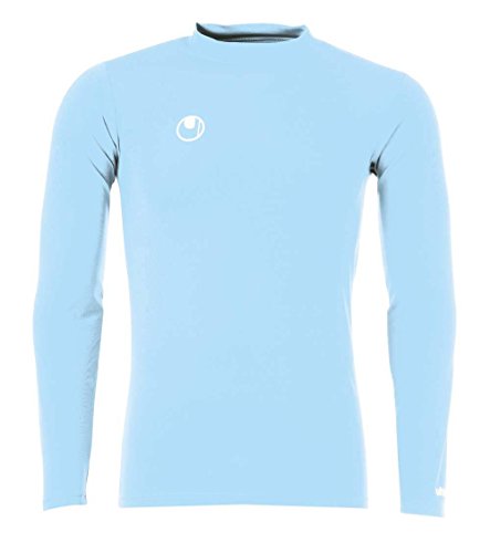 uhlsport Kinder Distinction Colors Langarm-Unterhemd, skyblau, 116 von uhlsport