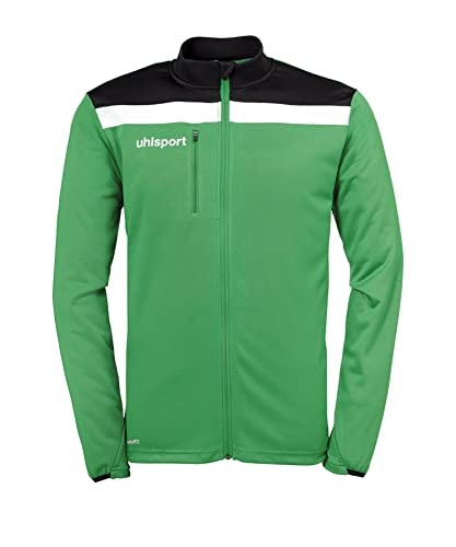 uhlsport Kinder Offense 23 Jacke, grün/Schwarz/Weiß, 140 von uhlsport