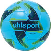uhlsport Lite Soft 350g Leicht-Fußball eisblau/marine/fluo grün 5 von uhlsport