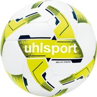 uhlsport Lite Synergy 350g Leicht-Fußball 112 - weiß/fluo gelb/marine 5 von uhlsport