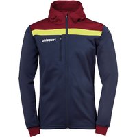 uhlsport Offense 23 Multi Jacke marine/bordeaux/fluo gelb XXL von uhlsport