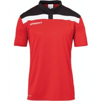 uhlsport Offense 23 Poloshirt rot/schwarz/weiss 164 von uhlsport