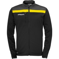 uhlsport Offense 23 Polyesterjacke schwarz/anthrazit/limonengelb 152 von uhlsport