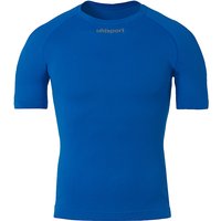 uhlsport Performance Pro kurzarm Funktionsshirt Herren azurblau XL von uhlsport