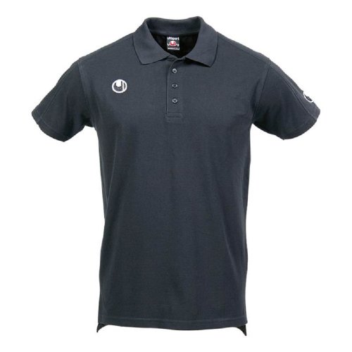 uhlsport Polo-Hemd Klassik Shirt, schwarz, L von uhlsport