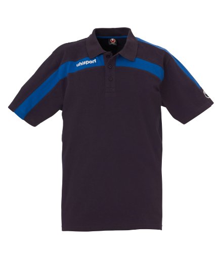 uhlsport Polo Shirt Liga, Marine/azurblau, XXL, 100208601 von uhlsport