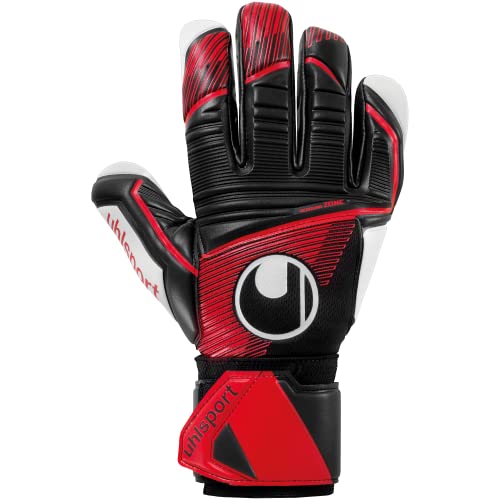 uhlsport Powerline Supersoft HN Fußball Kinder Torwarthandschuhe - Torhüter-Handschuhe Unisex -atmungsaktiv und komfortabel von uhlsport