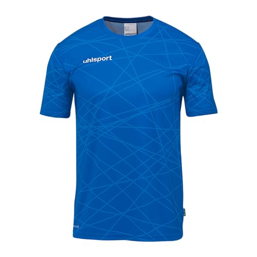 uhlsport Prediction Shirt Kurzarm Sport-T-Shirt, Fußball-Trikot für Torwart und Spieler - Torhüter-Trikot für Kinder und Erwachsene von uhlsport