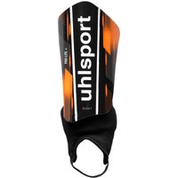 uhlsport Pro Lite Plus Schienbeinschoner schwarz/fluo orange/weiß S von uhlsport