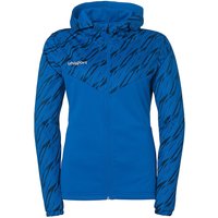 uhlsport Progressive 28 Multi Kapuzenjacke Damen azurblau XL von uhlsport