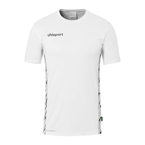 uhlsport Herren Progressive 28 Poly Kurzarm Shirt, Weiß, L EU von uhlsport