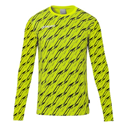 uhlsport Herren Progressive Torwart Shirt Trikot, Fluo Gelb/Schwarz, XL EU von uhlsport