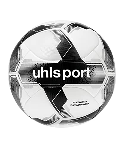 uhlsport Revolution Thermobonded Fußball Spielball für Erwachsene - Thermisch verklebt mit haltbarem Material - FIFA Quality PRO Zertifiziert von uhlsport