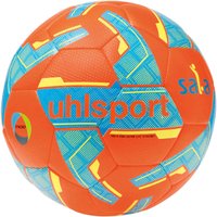 uhlsport Sala Ultra Lite 310g Synergy Futsal fluo orange/cyan/fluo gel 3 von uhlsport