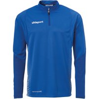 uhlsport Score 1/4-Zip Top Sweatshirt azurblau/weiss S von uhlsport