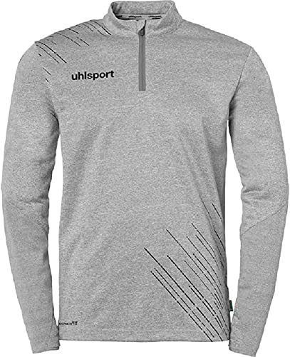 uhlsport Score 26 1/4 Zip Top Herren Sport-Jacke Sweatshirt Sweatjacke Pullover Fußball Fitness Gym Sport-Hoody Sport-Pulli - smartbreathe FIT - atmungsaktiver Stoff aus recyceltem Polyester von uhlsport