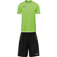 uhlsport Score Kit Set Trikot + Shorts fluo grün/schwarz 3XL von uhlsport