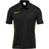 uhlsport Score Poloshirt schwarz/fluo grün S von uhlsport