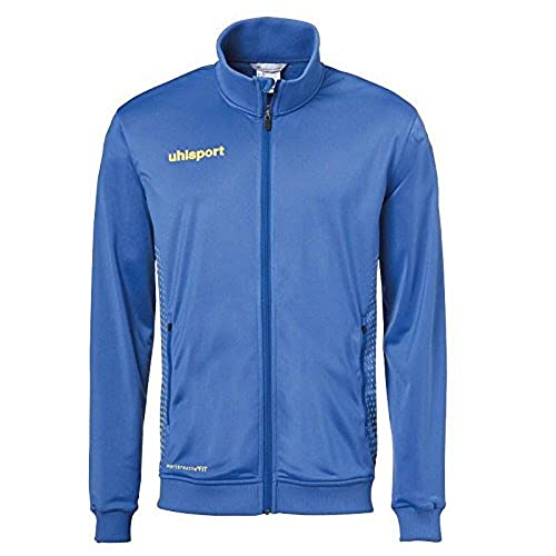 Uhlsport Kinder Score Track Jacke, azurblau/limonengelb, 116 von uhlsport