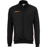 uhlsport Score Track Trainingsjacke schwarz/fluo orange L von uhlsport